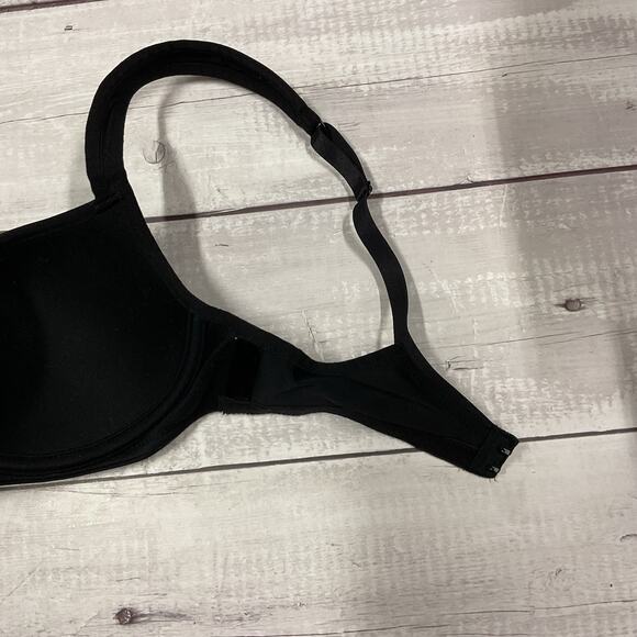 Le Mystere Bra Tisha Womens 32B Black Underwire T-Shirt L’ Image #955 NEW - Picture 10 of 10